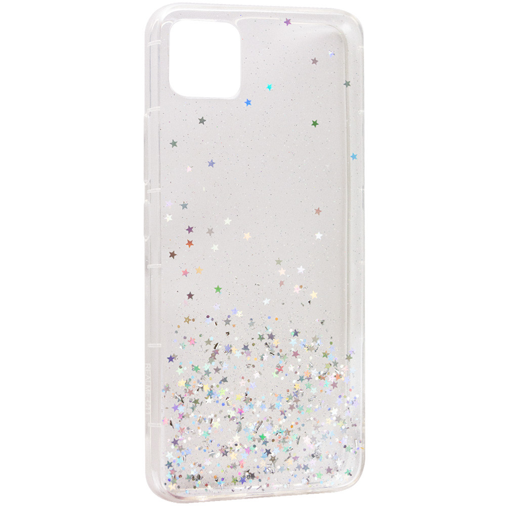 

TPU чохол Star Glitter для Realme C11 (Прозорий)