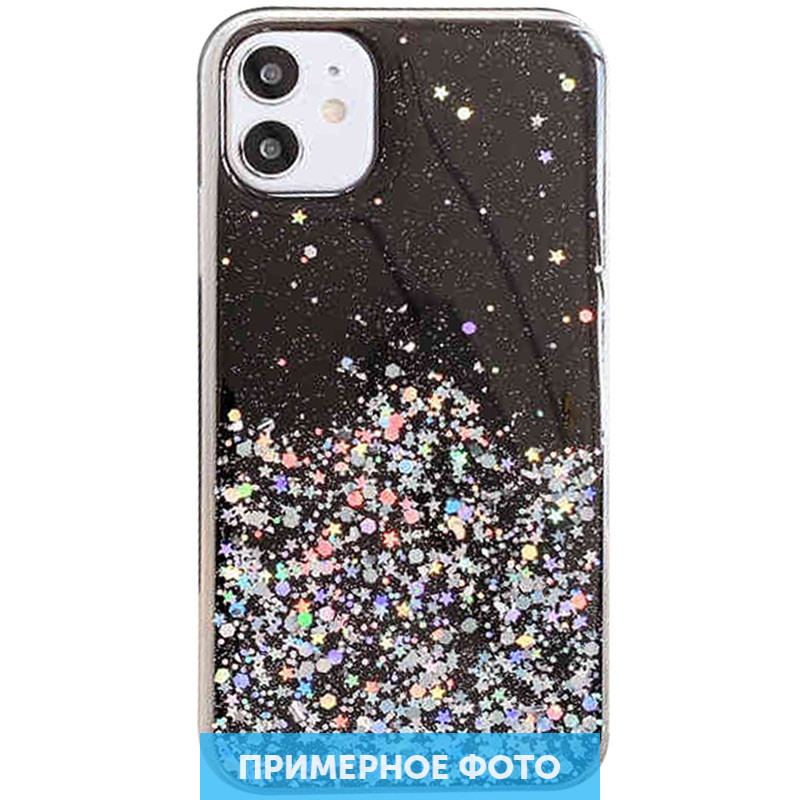 

TPU чехол Star Glitter для Samsung Galaxy A02s Черный (166732)