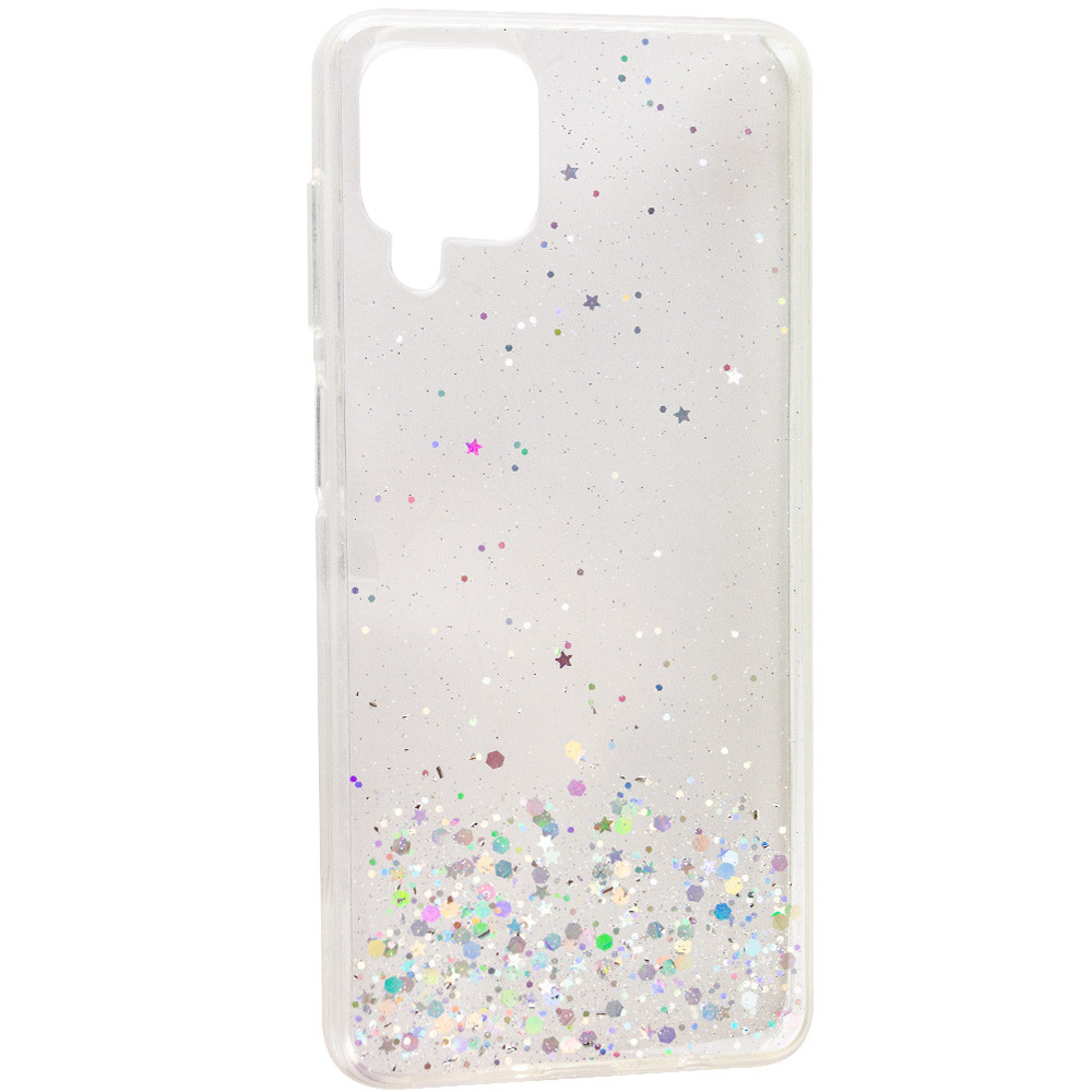 

TPU чохол Star Glitter для Samsung Galaxy A22 4G (Прозорий)