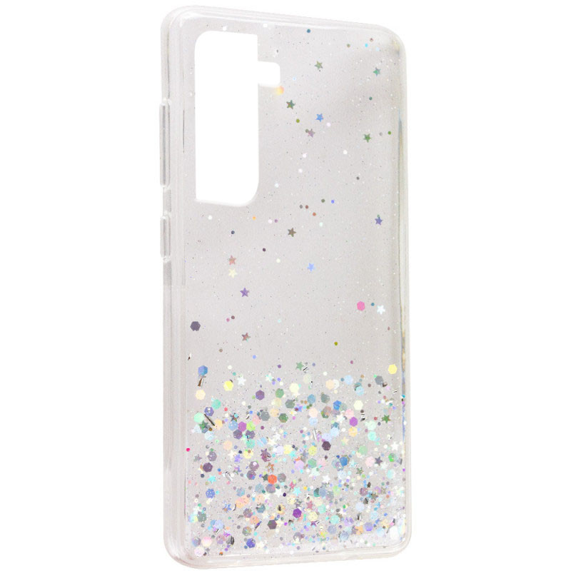 

TPU чохол Star Glitter для Samsung Galaxy S21 FE (Прозорий)