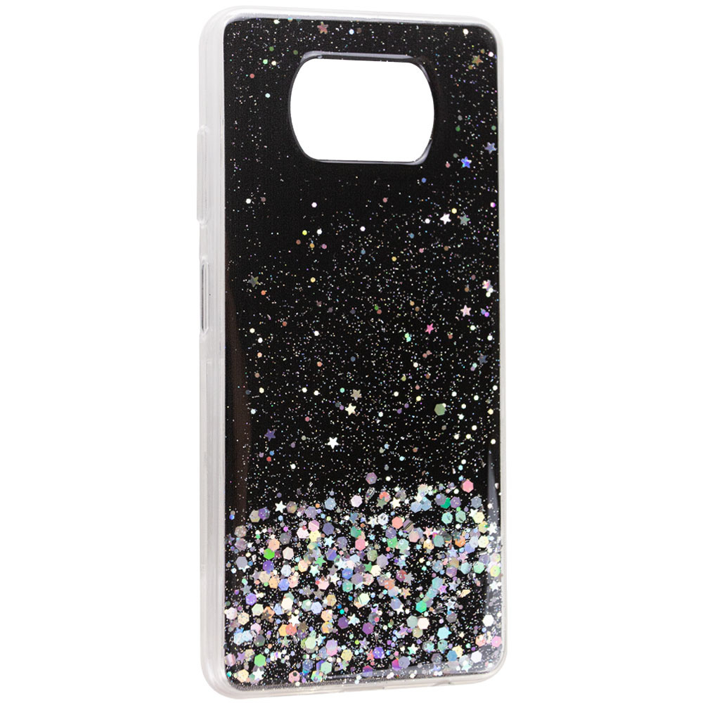 

TPU чехол Star Glitter для Xiaomi Poco X3 NFC / Poco X3 Pro Черный (166756)