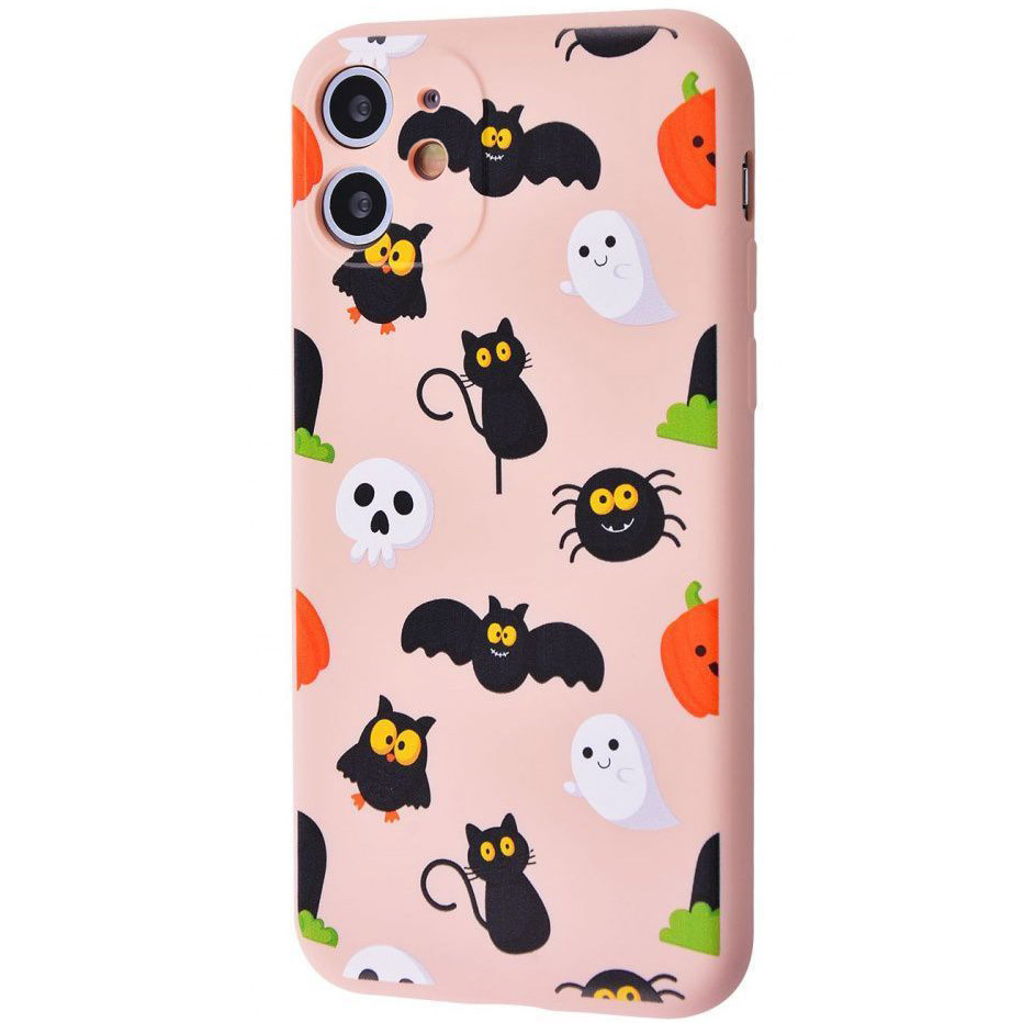 

TPU чехол WAVE Fancy для Apple iPhone 11 (6.1") Black cats / Pink sand (148565)