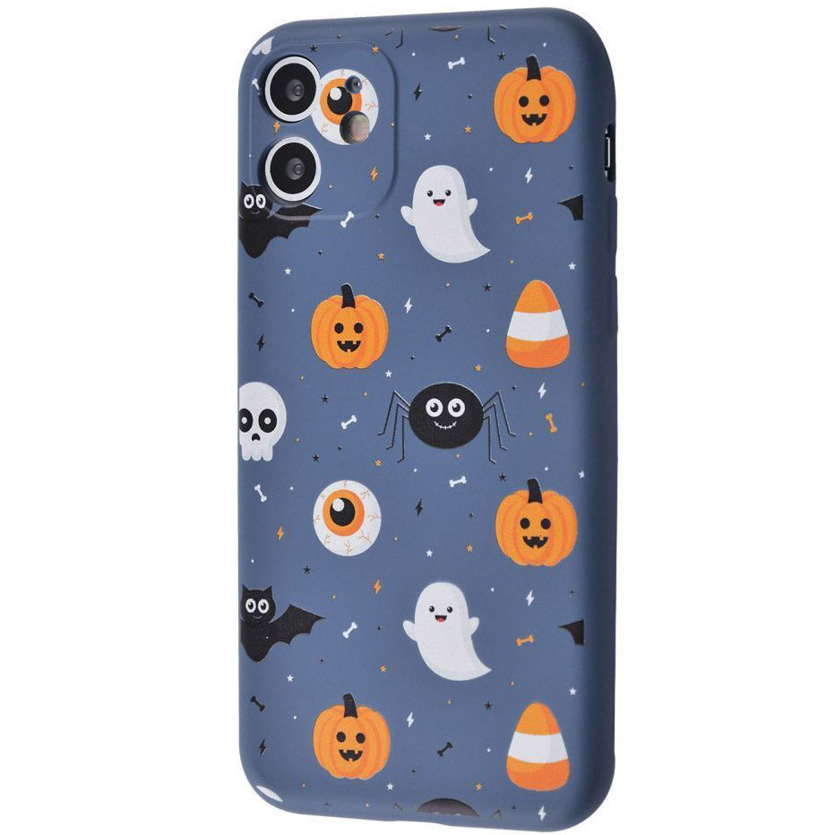 

TPU чехол WAVE Fancy для Apple iPhone 11 (6.1") Ghosts and pumpkins / Dark blue (148570)