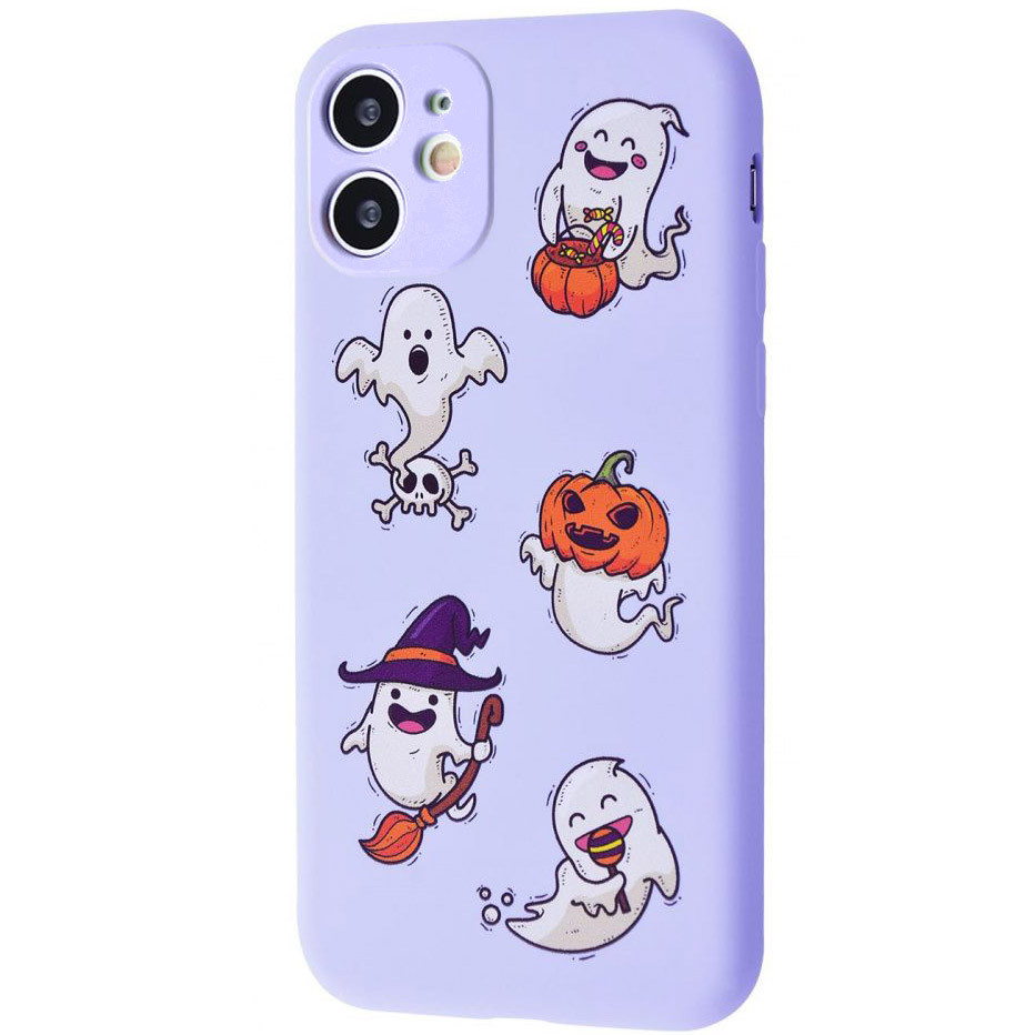 

TPU чехол WAVE Fancy для Apple iPhone 11 (6.1") Ghosts / Light purple (148568)