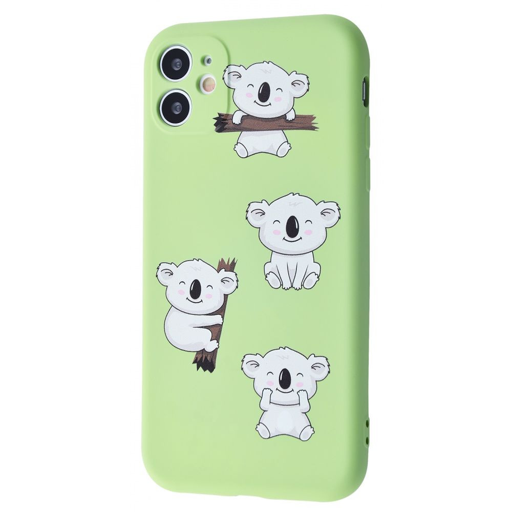 

TPU чехол WAVE Fancy для Apple iPhone 11 (6.1") Koala / Mint gum (147410)