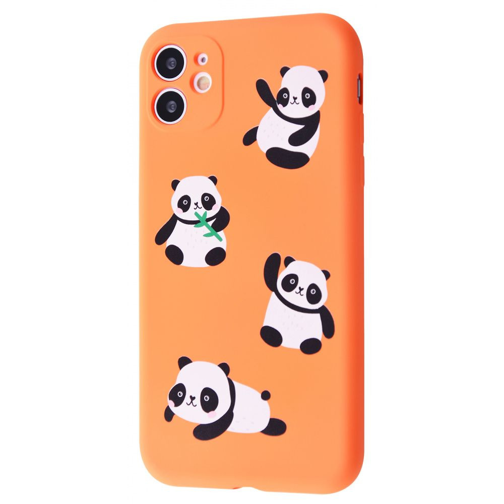 

TPU чехол WAVE Fancy для Apple iPhone 11 (6.1") Panda / Peach (147412)