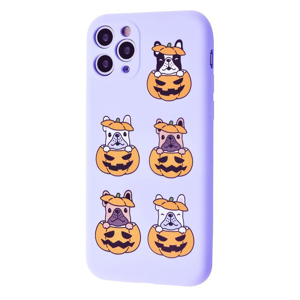 

TPU чехол WAVE Fancy для Apple iPhone 11 Pro (5.8") (Dog in pumpkin / Light purple)