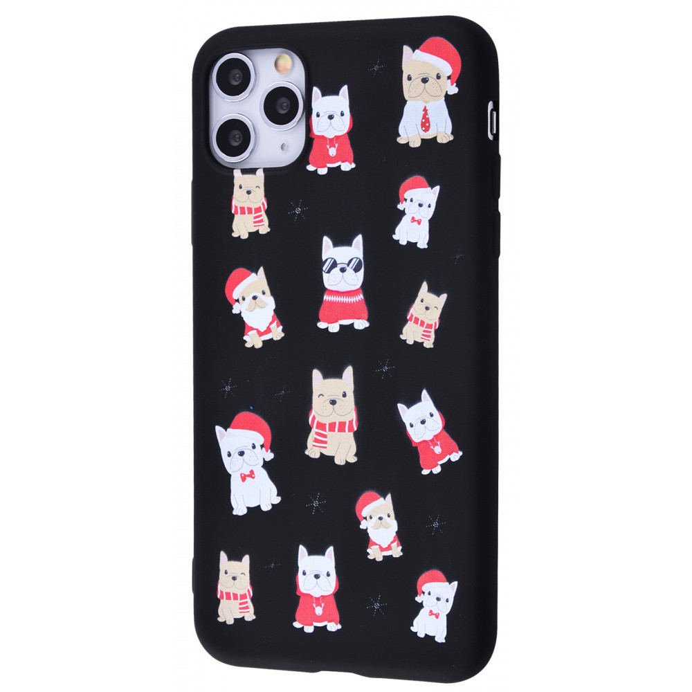 

TPU чехол WAVE Fancy для Apple iPhone 11 Pro (5.8") (Dogs / Black)