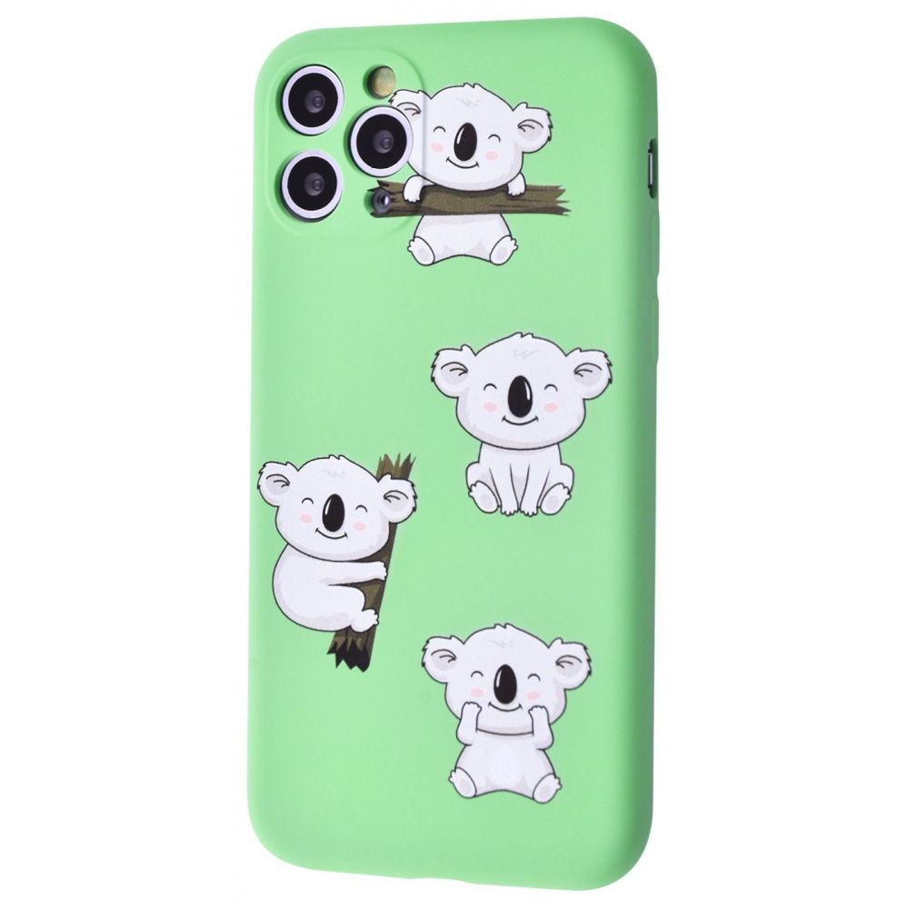 

TPU чехол WAVE Fancy для Apple iPhone 11 Pro (5.8") Koala / Mint gum (147420)