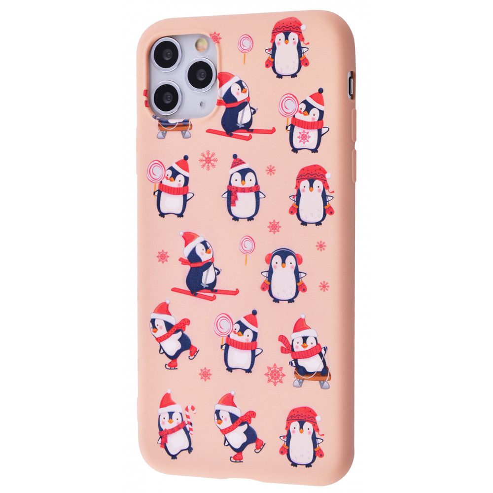 

TPU чехол WAVE Fancy для Apple iPhone 11 Pro (5.8") (Penguins / Pink sand)