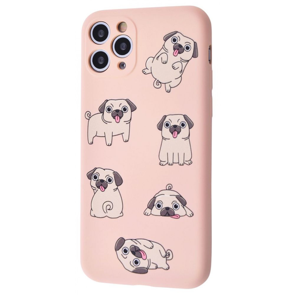 

TPU чехол WAVE Fancy для Apple iPhone 11 Pro (5.8") Pug / Pink sand (147423)