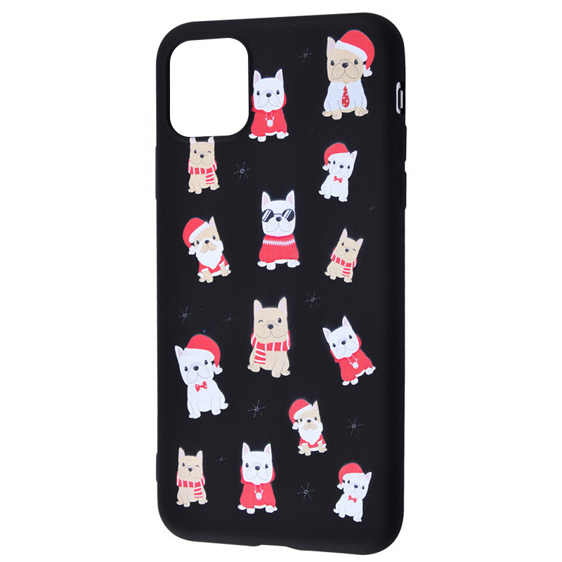 

TPU чехол WAVE Fancy для Apple iPhone 12 (6.1'') Dogs / Black (155834)