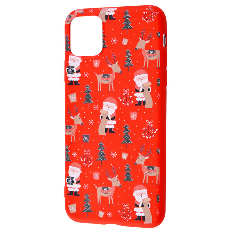 

TPU чехол WAVE Fancy для Apple iPhone 12 Pro Max (6.7") Santa Claus and Deer / Red (155871)
