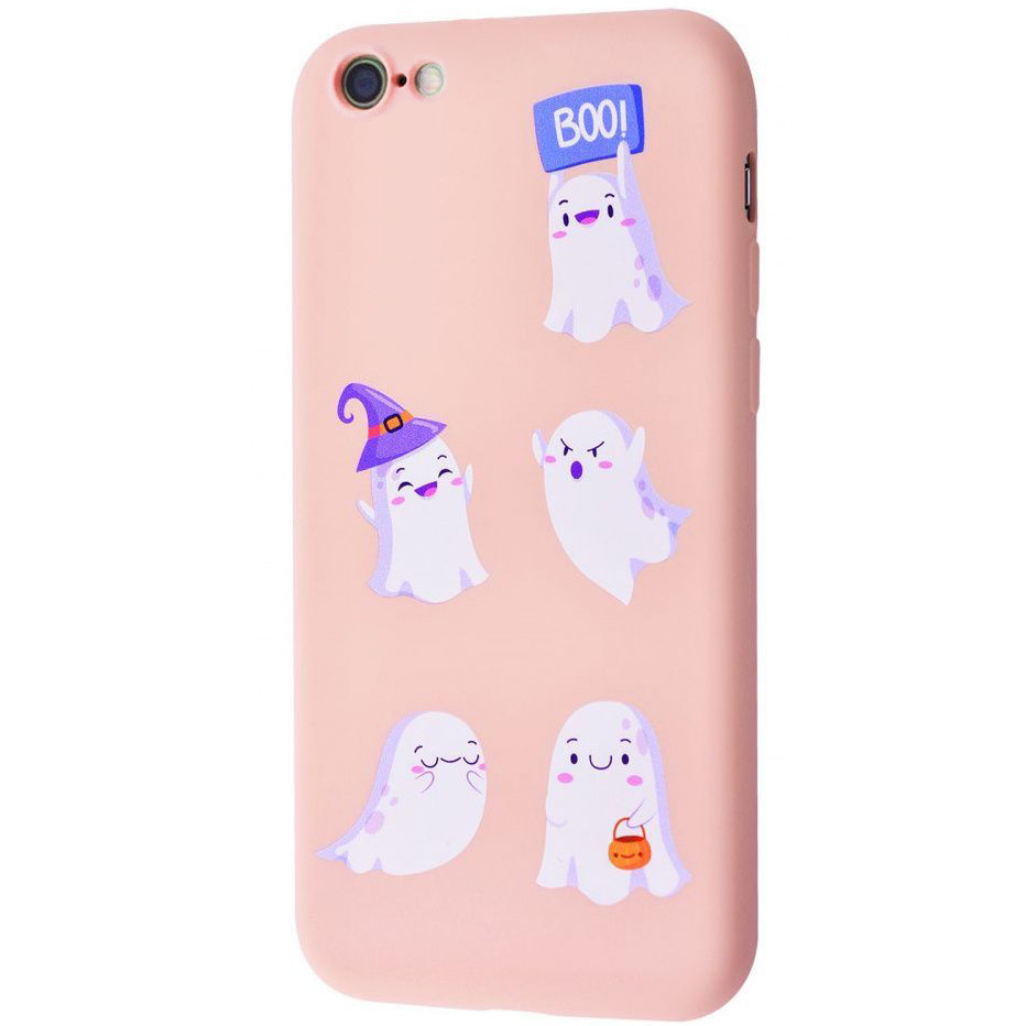 

TPU чехол WAVE Fancy для Apple iPhone 6/6s (4.7") Ghosts / Pink sand (148585)