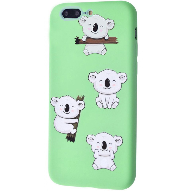 

TPU чехол WAVE Fancy для Apple iPhone 7 plus / 8 plus (5.5") Koala / Mint gum (148060)