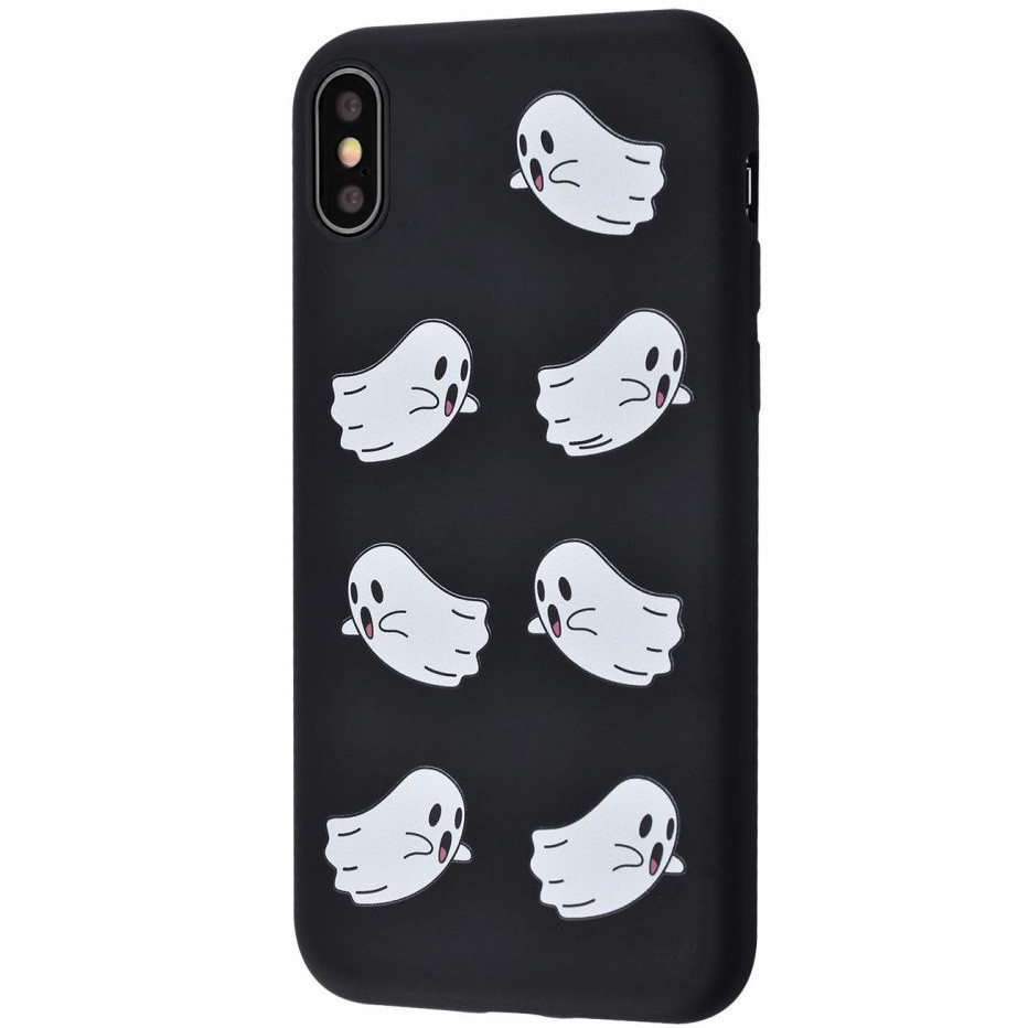 

TPU чехол WAVE Fancy для Apple iPhone X (5.8") Ghosts / Black (148601)