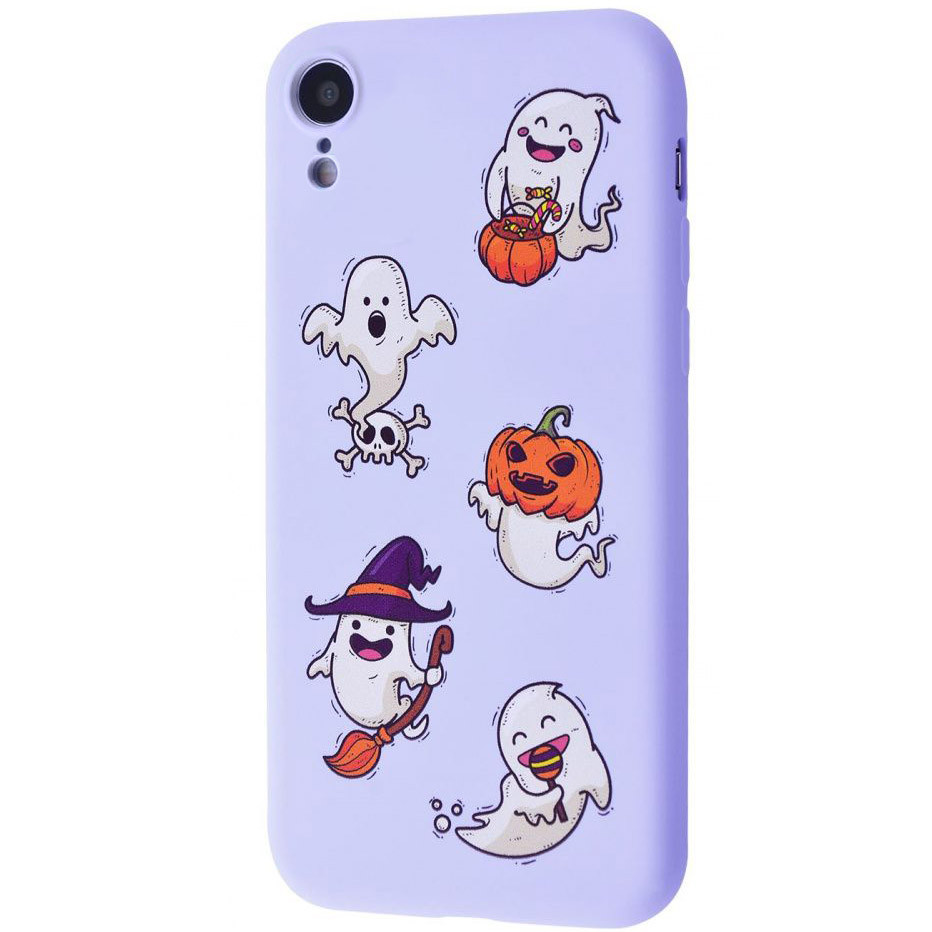 

TPU чехол WAVE Fancy для Apple iPhone XR (6.1") Ghosts / Light purple (148611)