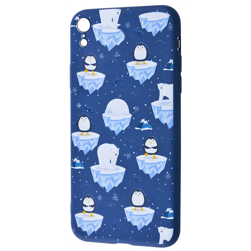 

TPU чехол WAVE Fancy для Apple iPhone XR (6.1") White Bear and Penguins / Dark blue (155889)