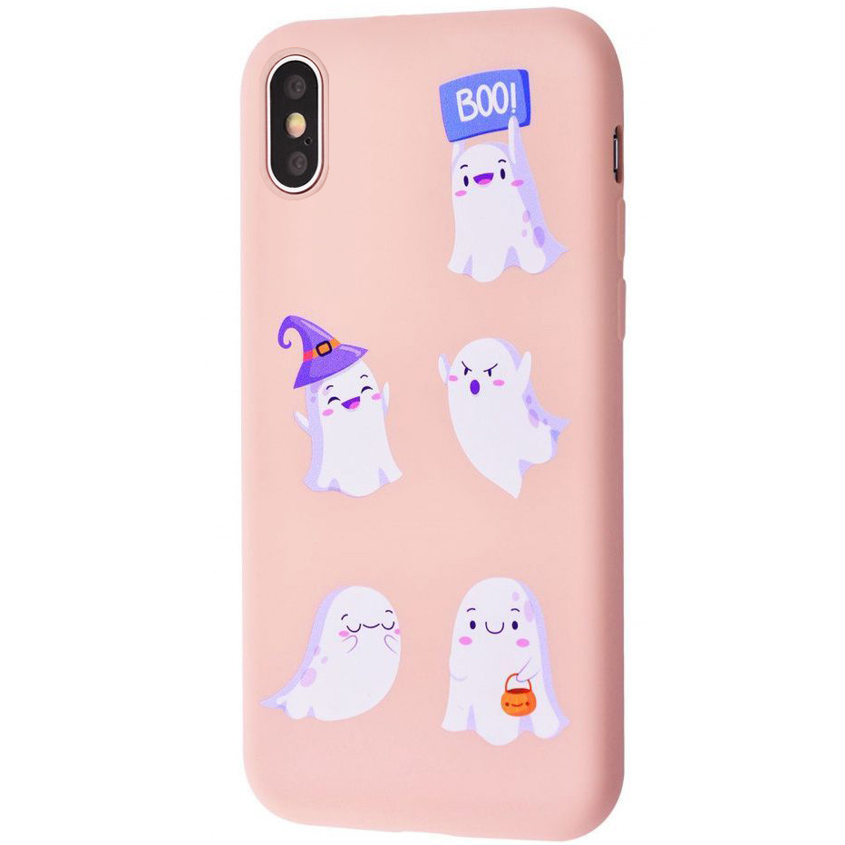 

TPU чехол WAVE Fancy для Apple iPhone XS Max (6.5") Ghosts / Pink sand (148617)