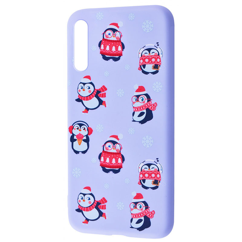 

TPU чехол WAVE Fancy для Samsung Galaxy A50 (A505F) / A50s / A30s Penguins / Light purple (156097)