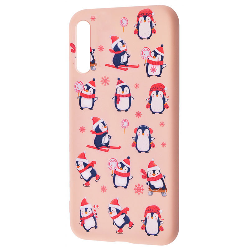 

TPU чехол WAVE Fancy для Samsung Galaxy A30s Penguins / Pink sand (155895)