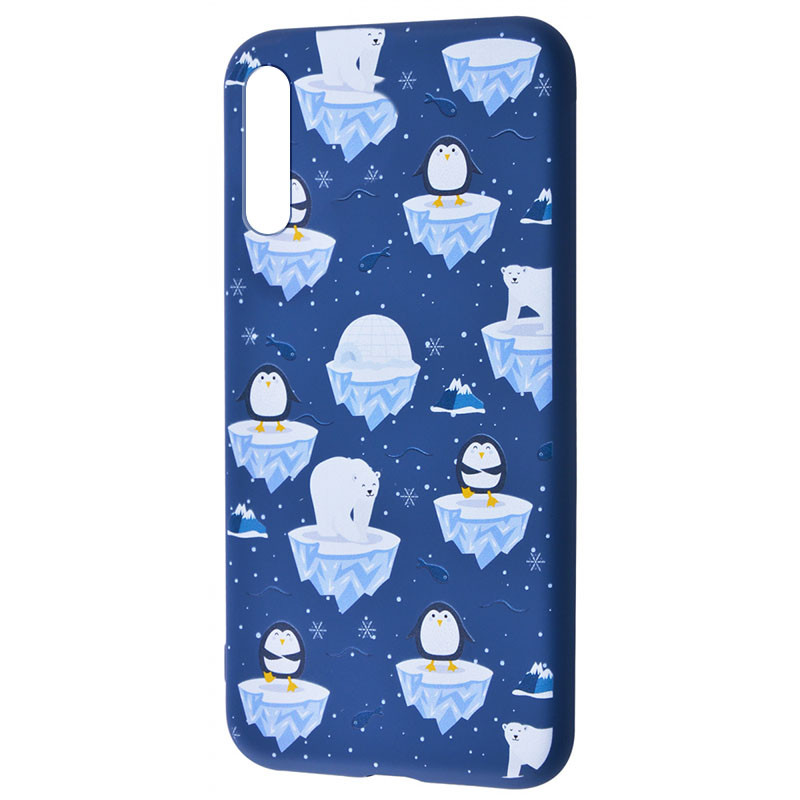 

TPU чехол WAVE Fancy для Samsung Galaxy A50 (A505F) / A50s / A30s White Bear and Penguins / Dark blue (155897)