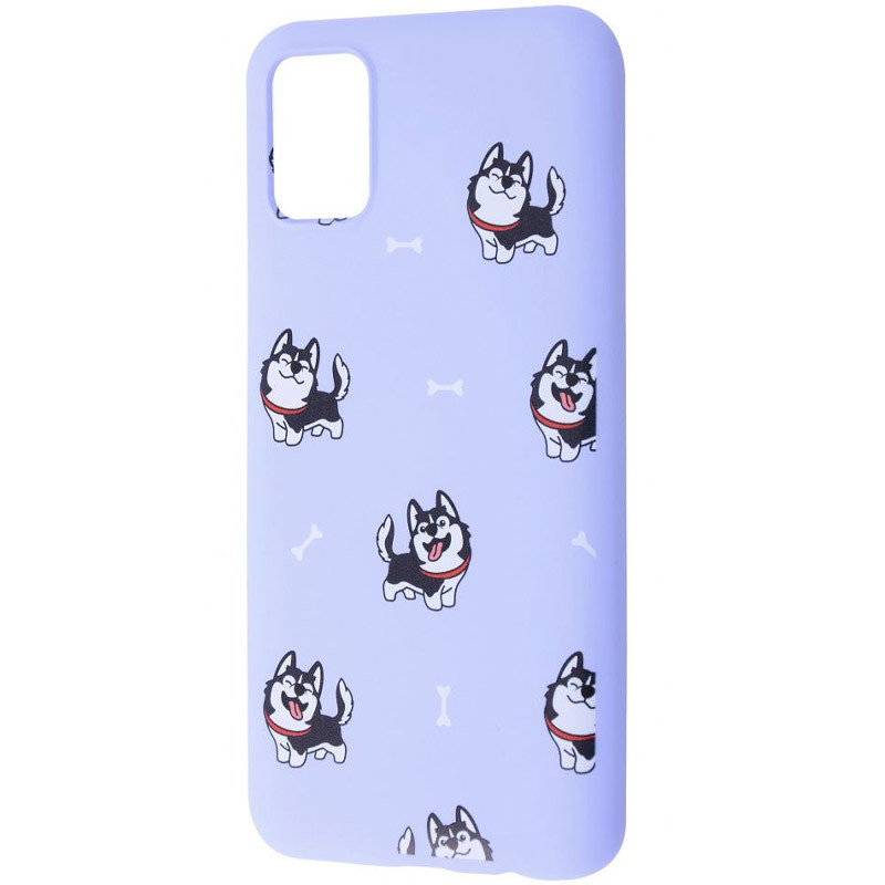

TPU чехол WAVE Fancy для Samsung Galaxy A51 Haski / Light purple (147940)