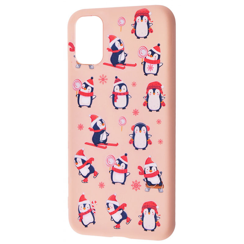 

TPU чехол WAVE Fancy для Samsung Galaxy A51 Penguins / Pink sand (155899)