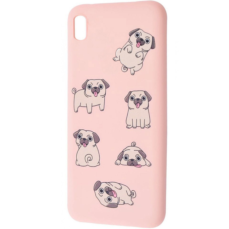 

TPU чехол WAVE Fancy для Samsung Galaxy A01 Core Pug / Pink sand (148625)