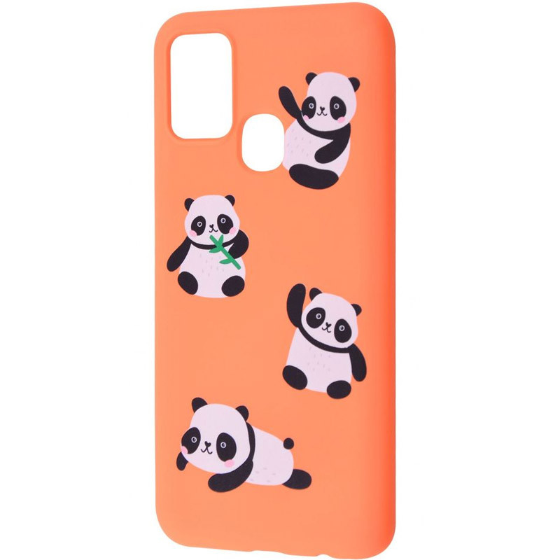 

TPU чехол WAVE Fancy для Samsung Galaxy M30s / M21 Panda / Peach (148642)
