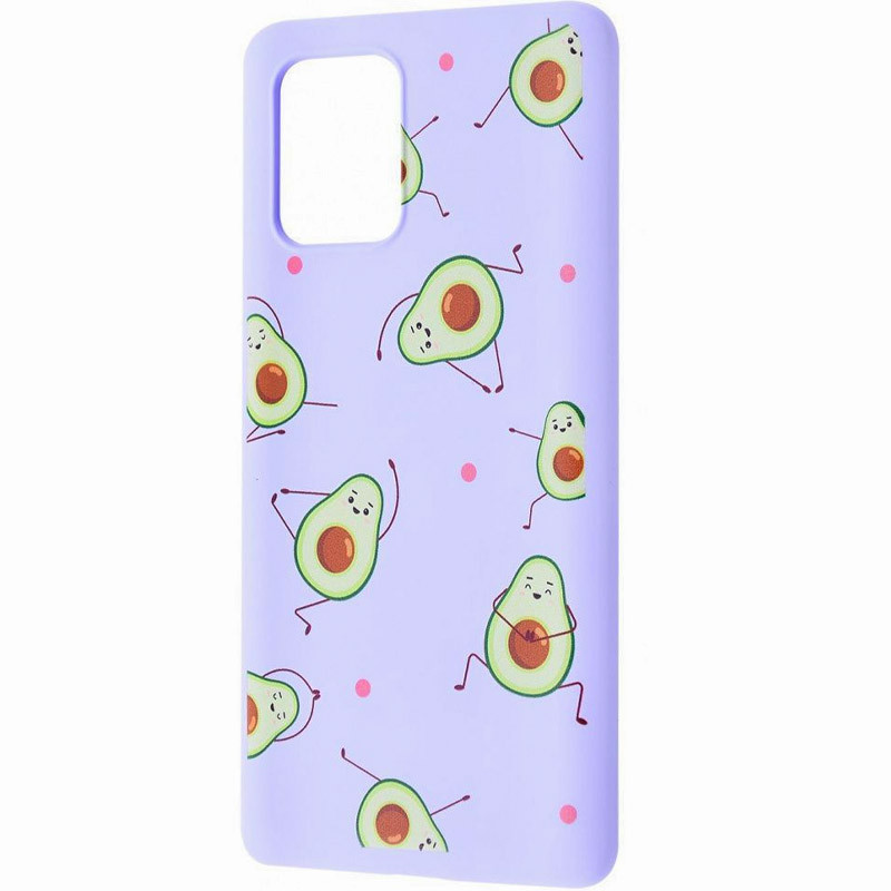 

TPU чехол WAVE Fancy для Samsung Galaxy S10 Lite Avocado / Light purple (148651)