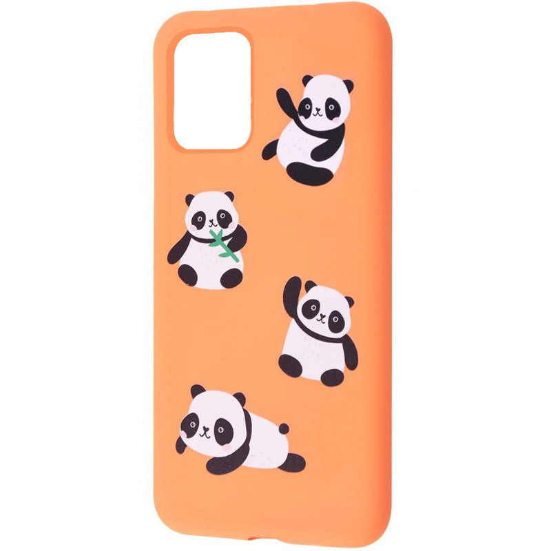 

TPU чехол WAVE Fancy для Samsung Galaxy S10 Lite Panda / Peach (148655)