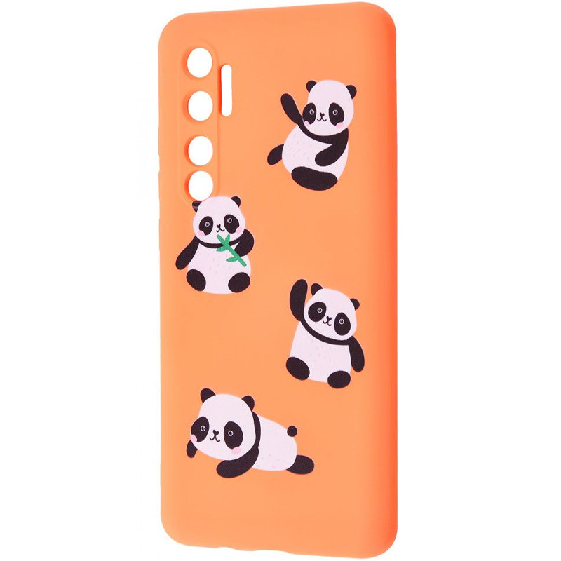 

TPU чехол WAVE Fancy для Xiaomi Mi Note 10 Lite Panda / Peach (147961)