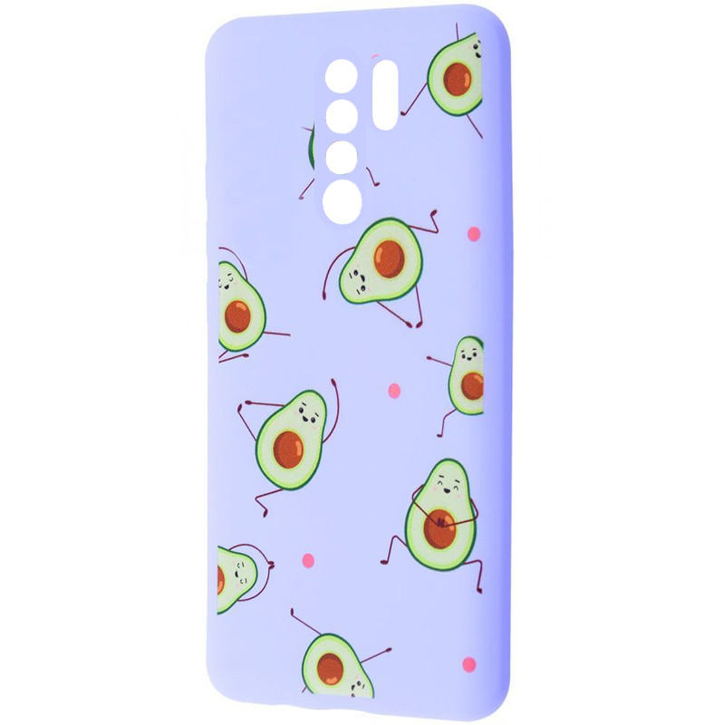 

TPU чехол WAVE Fancy для Xiaomi Redmi 9 Avocado / Light purple (147968)