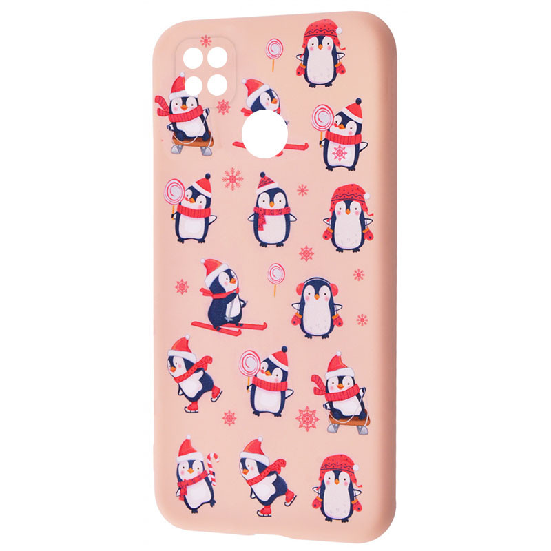 

TPU чехол WAVE Fancy для Xiaomi Redmi 9C Penguins / Pink sand (156028)