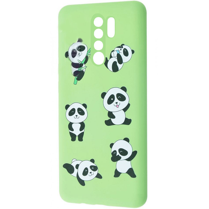 

TPU чехол WAVE Fancy для Xiaomi Redmi 9 Lovely panda / Mint gum (147976)