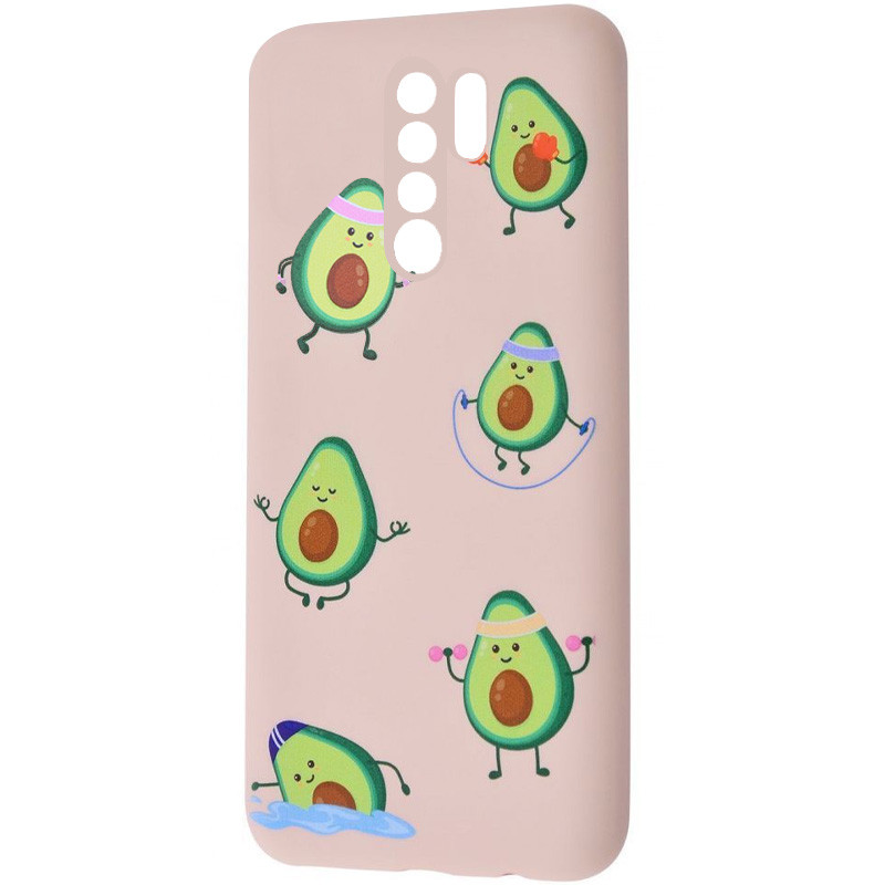 

TPU чехол WAVE Fancy для Xiaomi Redmi 9 Sports avocado / Pink sand (147981)