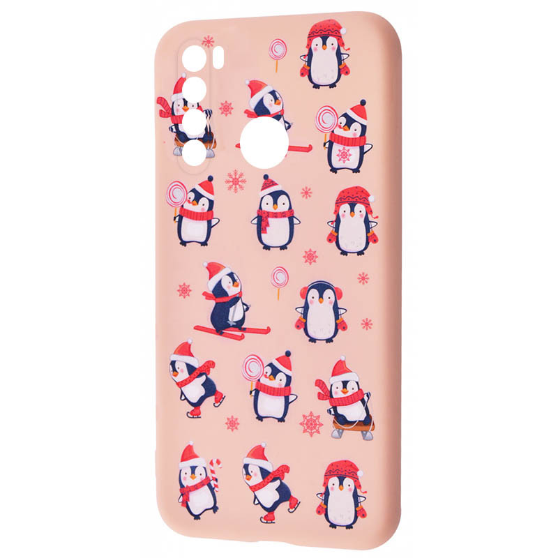 

TPU чехол WAVE Fancy для Xiaomi Redmi Note 8T Penguins / Pink sand (156111)