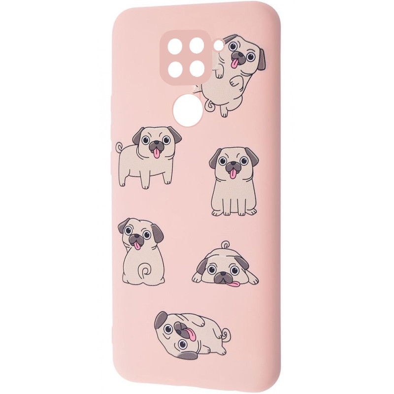 

TPU чехол WAVE Fancy для Xiaomi Redmi 10X Pug / Pink sand (148027)