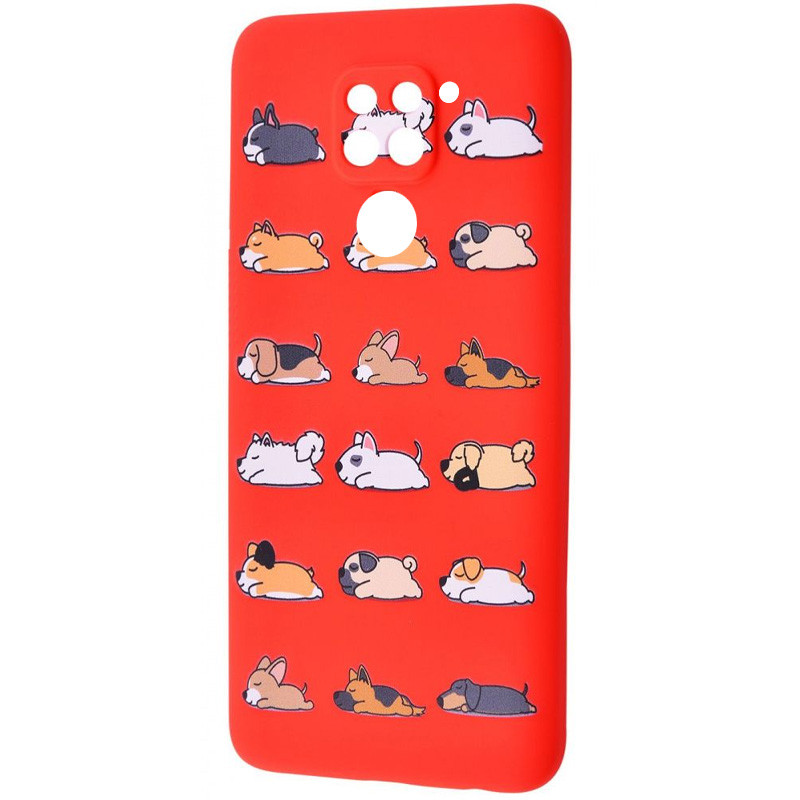 

TPU чехол WAVE Fancy для Xiaomi Redmi 10X Sleeping dog / Red (148029)