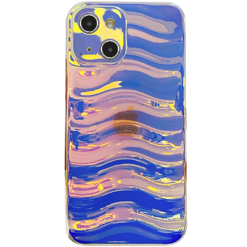 

TPU чохол Wave Gradient для Apple iPhone 13 (6.1") (Blue)