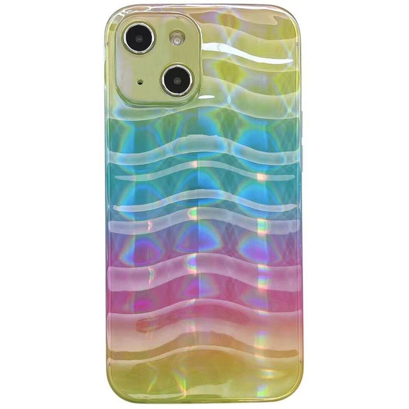 

TPU чехол Wave Gradient для Apple iPhone 13 (6.1") Rainbow (196799)