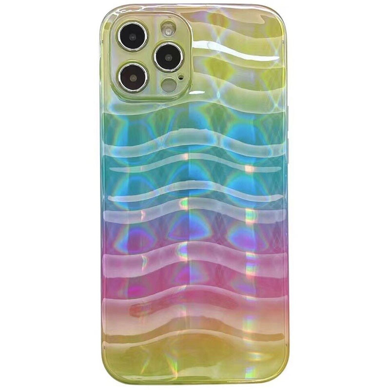 

TPU чохол Wave Gradient для Apple iPhone 13 Pro Max (6.7") (Rainbow)