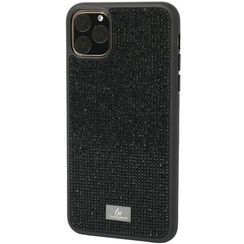 

TPU чехол Bling World Grainy Diamonds для Apple iPhone 11 Pro (5.8") Черный (119375)