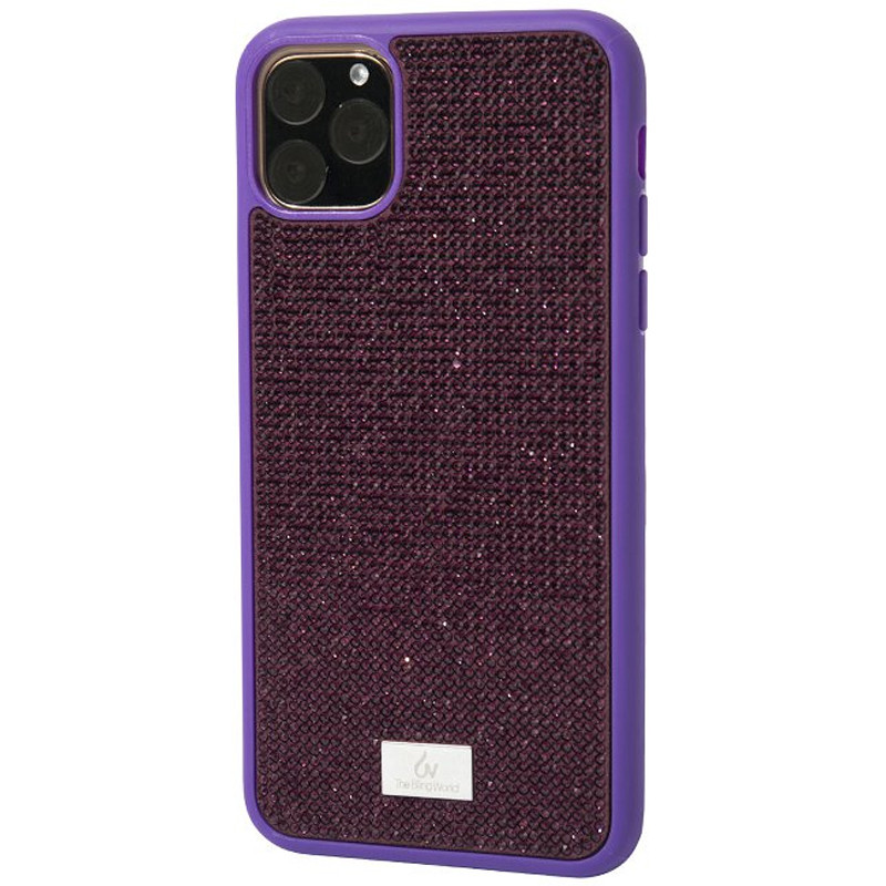

TPU чохол Bling World Grainy Diamonds для Apple iPhone 11 Pro (5.8") (Фіолетовий)