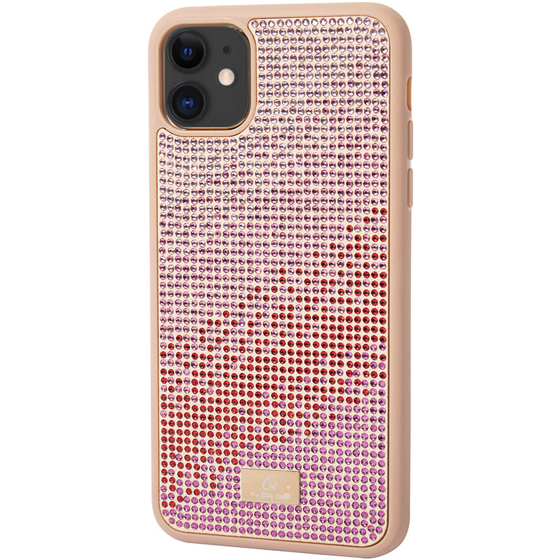

TPU чехол Bling World Rainbown Design для Apple iPhone 11 (6.1") Розовый (119389)