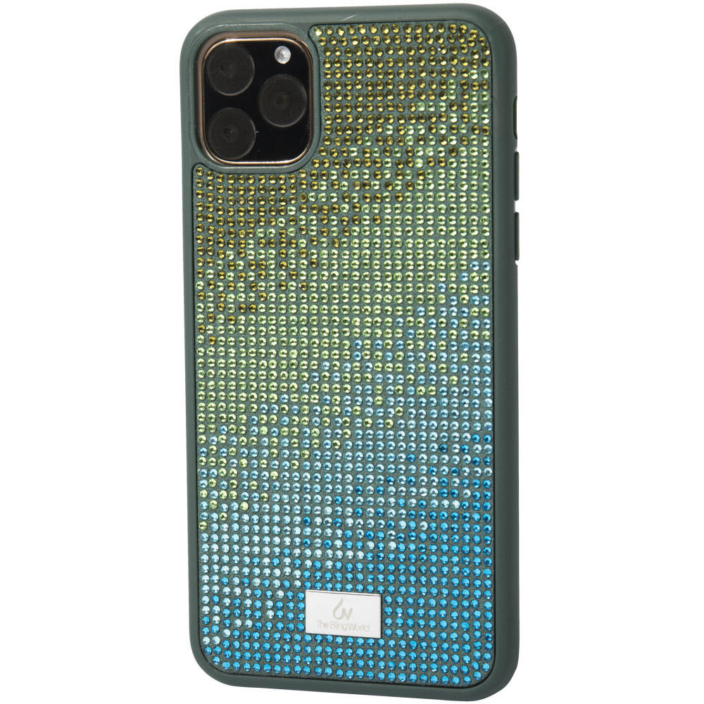 

TPU чехол Bling World Rainbown Design для Apple iPhone 11 Pro (5.8") Зеленый (119393)