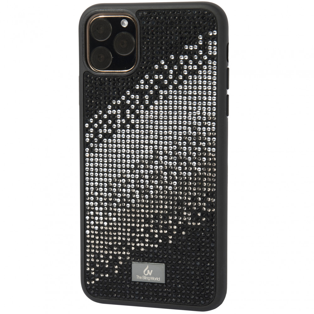 

TPU чохол Bling World Rainbown Design для Apple iPhone 11 Pro Max (6.5") (Чорний)