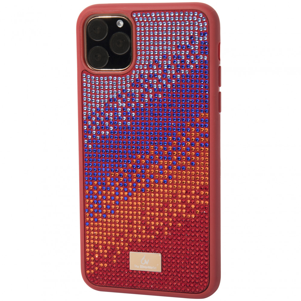 

TPU чохол Bling World Rainbown Design для Apple iPhone 11 Pro Max (6.5") (Червоний)