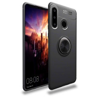 

TPU чехол Deen ColorRing под магнитный держатель для Huawei P30 lite